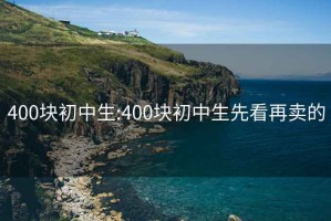 400块初中生:400块初中生先看再卖的