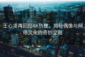 王心凌再回应4K热梗，揭秘偶像与网络文化的奇妙交融