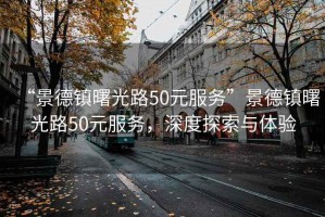 “景德镇曙光路50元服务”景德镇曙光路50元服务，深度探索与体验