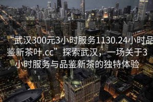 “武汉300元3小时服务1130.24小时品鉴新茶叶.cc”探索武汉，一场关于3小时服务与品鉴新茶的独特体验