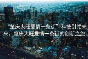 “肇庆大旺爱情一条街”科技引领未来，肇庆大旺爱情一条街的创新之旅