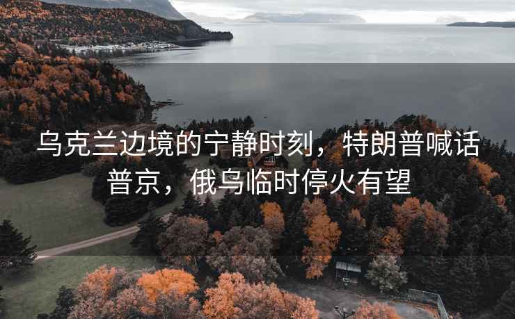 乌克兰边境的宁静时刻，特朗普喊话普京，俄乌临时停火有望