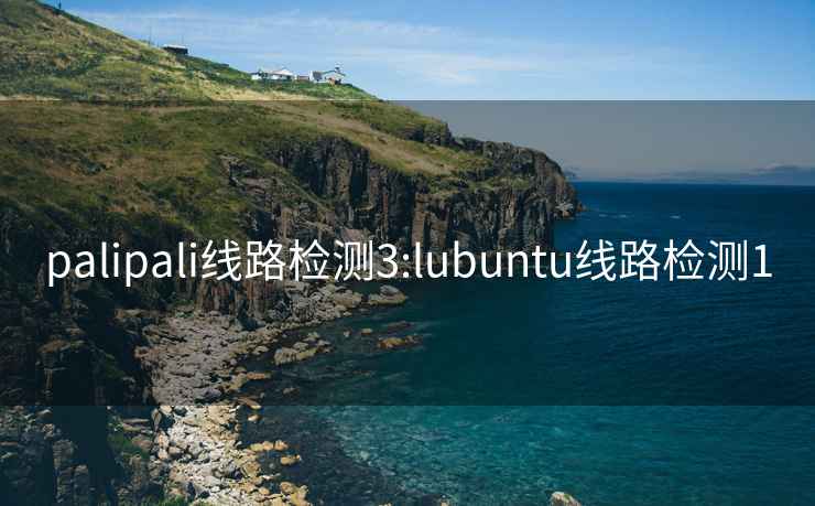 palipali线路检测3:lubuntu线路检测1