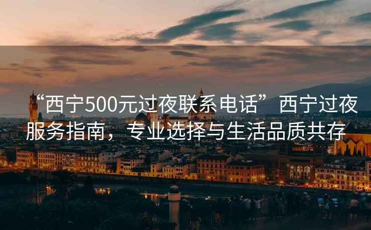 “西宁500元过夜联系电话”西宁过夜服务指南，专业选择与生活品质共存